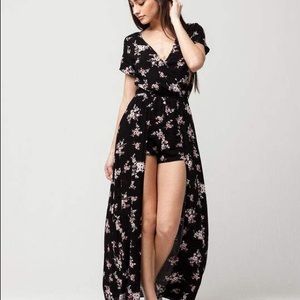 Floral romper dress